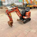 Hitachi ZX8U-2 mini excavator, front three-quarter view