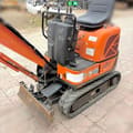 Hitachi ZX8U-2 mini excavator, rear three-quarter view