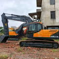 Hyundai Robex 220LC-9S crawler excavator side view