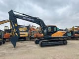 Hyundai Robex 225LC-9T crawler excavator, side view
