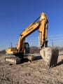Hyundai 305-9 crawler excavator, side view