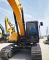 Hyundai R220-9S crawler excavator, front view