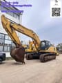 Komatsu PC400 crawler excavator, front three-quarter view