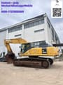 Komatsu PC400 crawler excavator side view