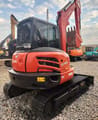 Kubota KX165 mini excavator, rear three-quarter view