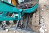 Kubota U-20 mini excavator front view
