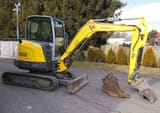2018 Wacker Neuson EZ36 mini excavator, side view