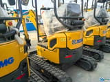 2022 XCMG XE17U Crawler Excavator with a clear view of the XE17U model marking on the side panel.