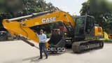 Новий гусеничний екскаватор CASE CX220C LC 2026 року