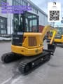 2026 LiuGong mini excavator, rear three-quarter view