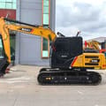 2026 Sany SY135C Pro crawler excavator, side profile view