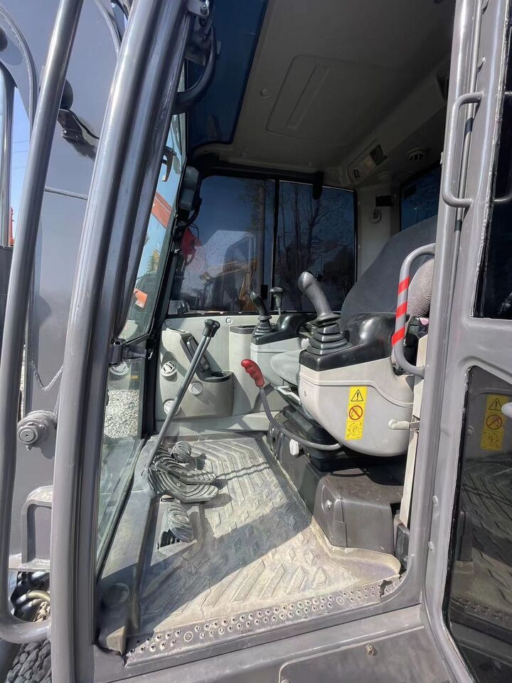 2024 Volvo EC60D mini excavator interior view
