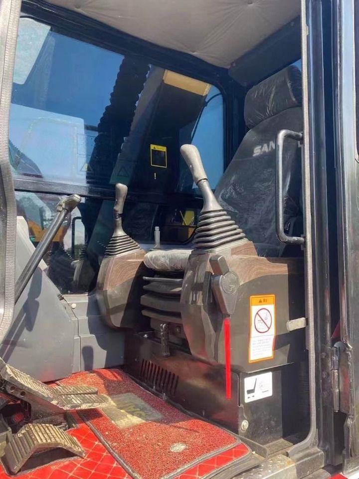 2024 Sany SY75C mini excavator interior view