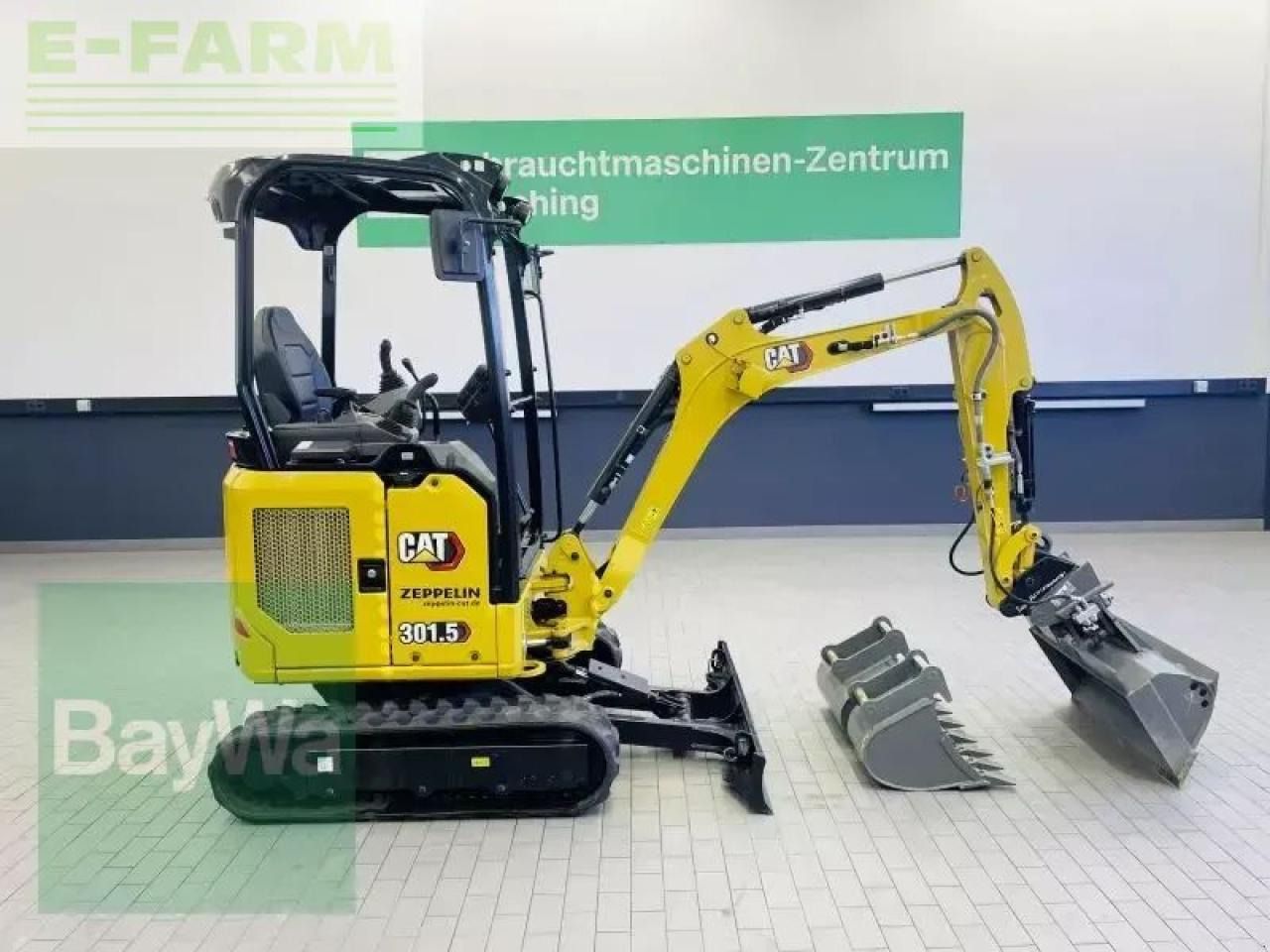 2022 Caterpillar 301.5 mini excavator, side view