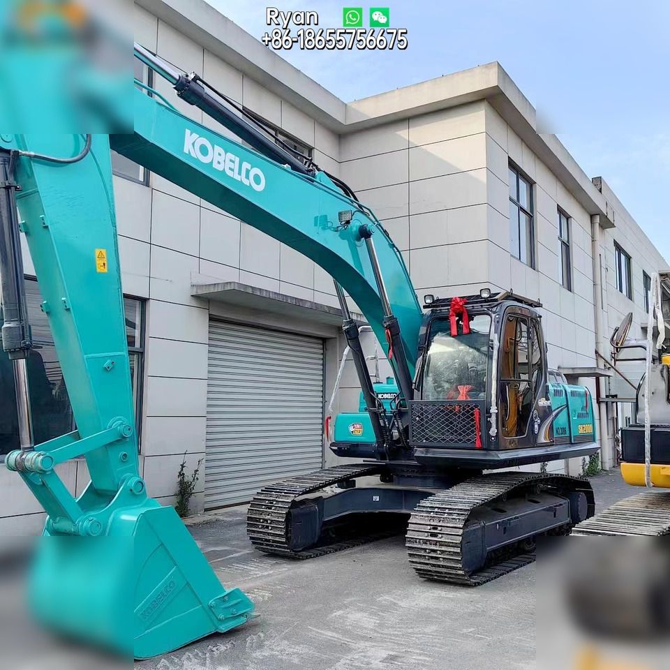 2021 Kobelco SK200D crawler excavator, side view