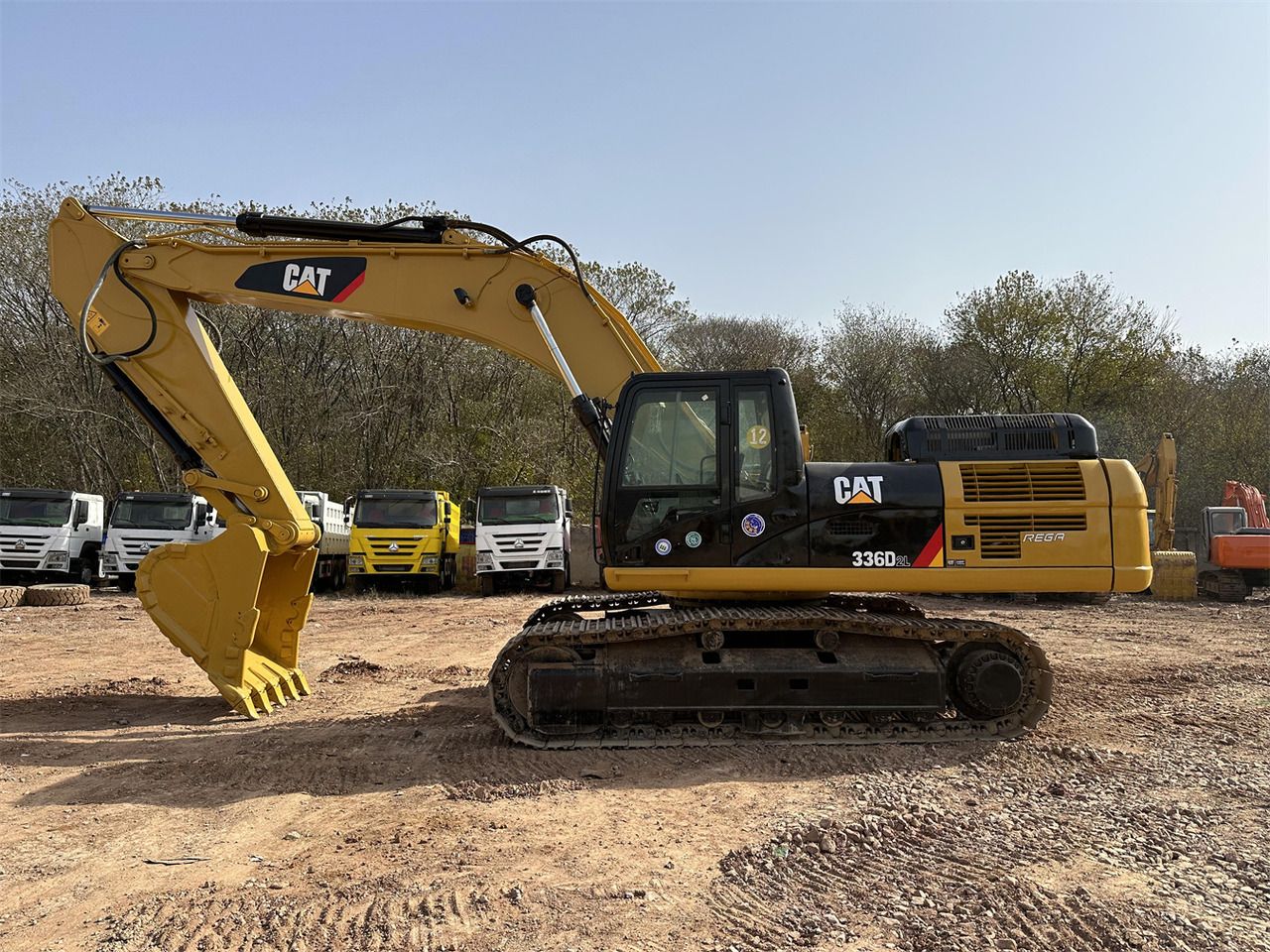 2023 Caterpillar 336D2L crawler excavator side view