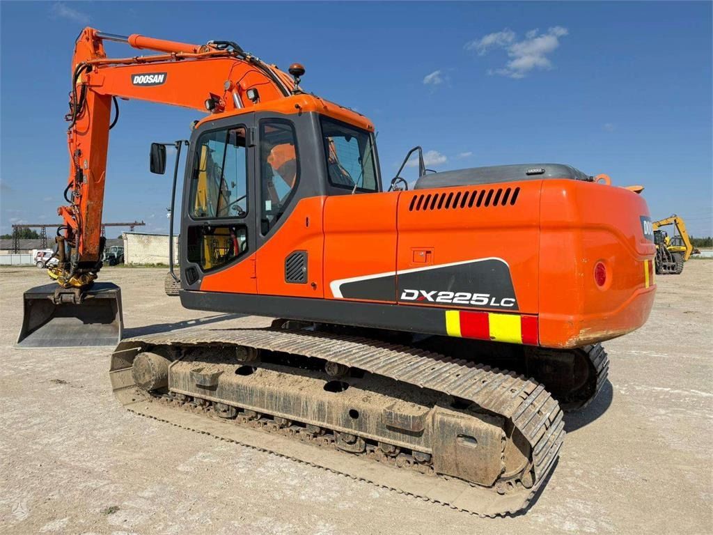 2011 Doosan DX225LC crawler excavator, side view
