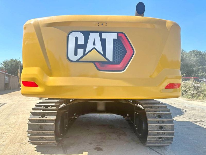 2022 Caterpillar 350 crawler excavator rear view