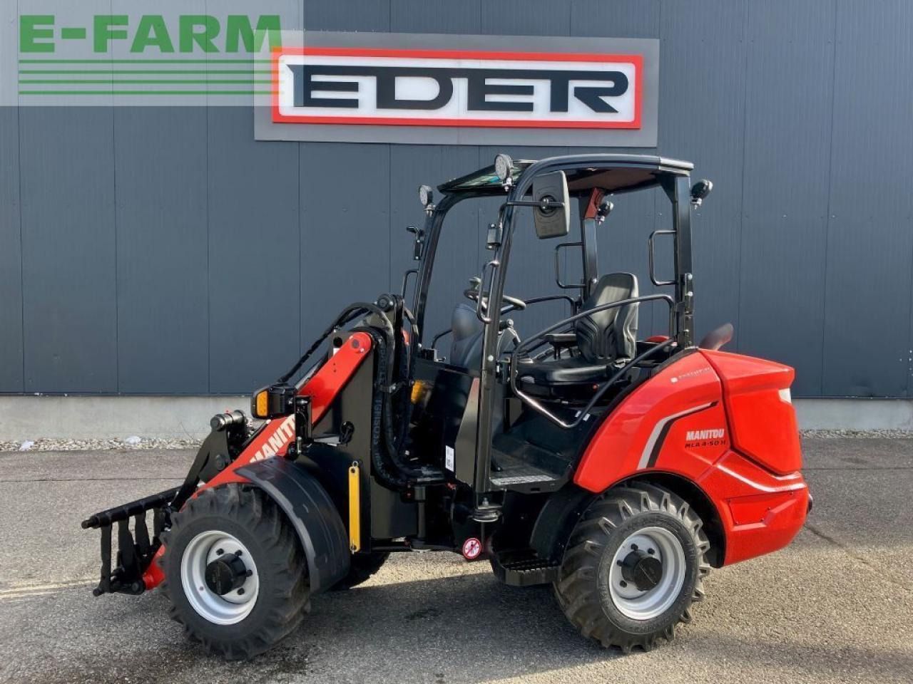 2023 Manitou MLA 4-50 H mini excavator, side view 2023 Manitou MLA 4-50 H mini excavator, side view