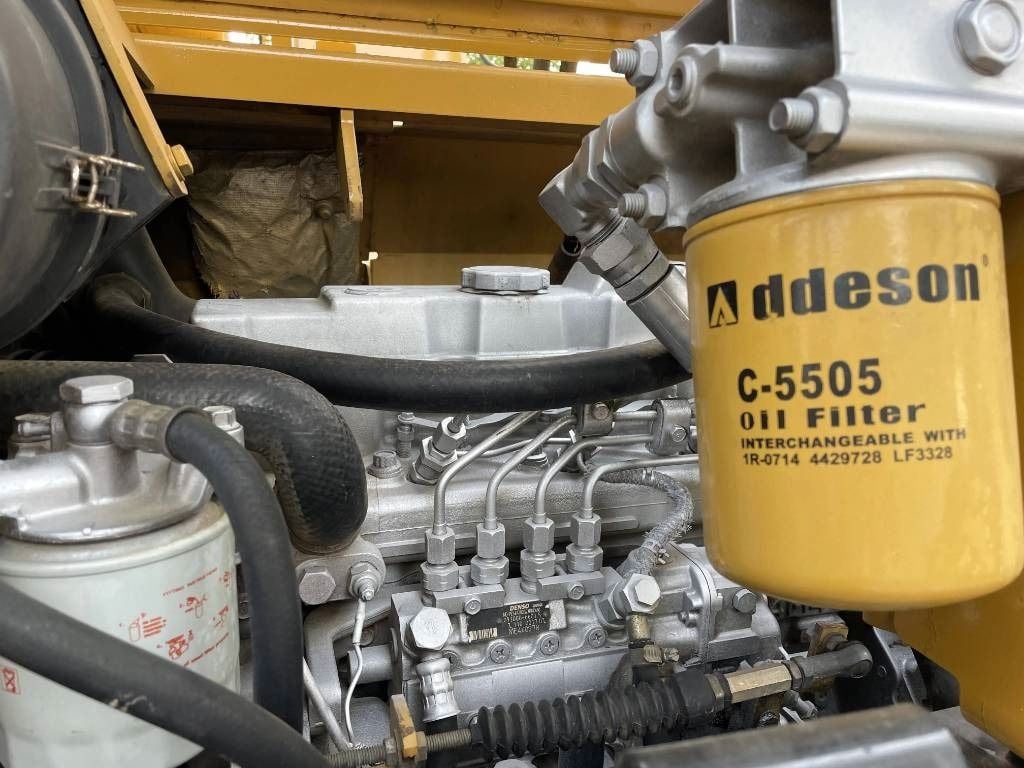 2021 Caterpillar 308C mini excavator engine compartment detail