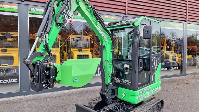 2026 Mole M20EL mini excavator, side view