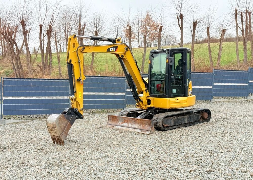 2019 Caterpillar 305.5E mini excavator, side view
