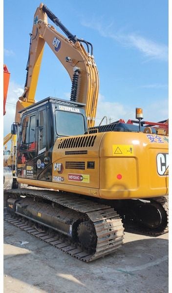 2023 Caterpillar 315D2 crawler excavator, rear three-quarter view