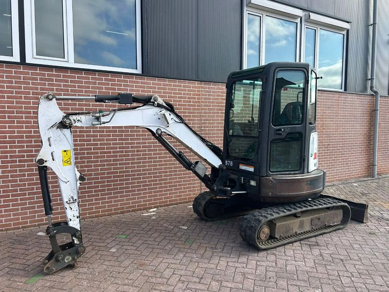 2012 Bobcat E26 mini excavator, side profile view