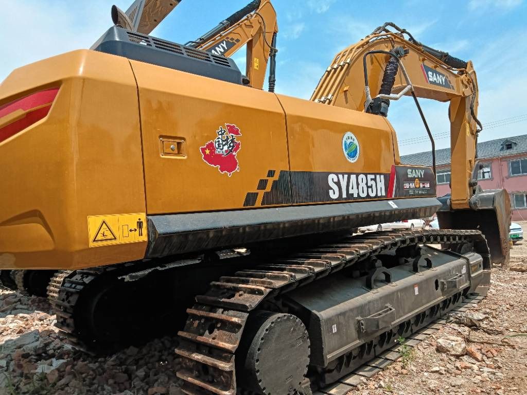 2022 Sany SY485H crawler excavator side view