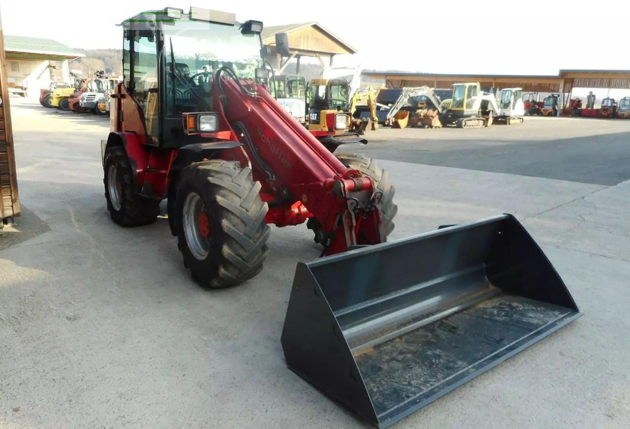 2007 Schäffer 900 T mini excavator, front three-quarter view 2007 Schäffer 900 T mini excavator, front three-quarter view