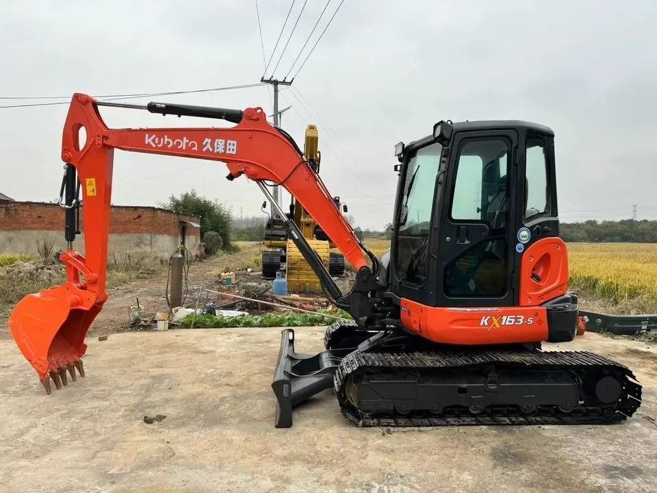 2024 Kubota KX163-5 mini excavator, side view