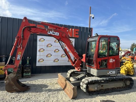 2019 JCB 85Z-1 crawler excavator, side view 2019 JCB 85Z-1 crawler excavator, side view