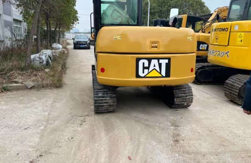 2021 Caterpillar 306D crawler excavator rear view