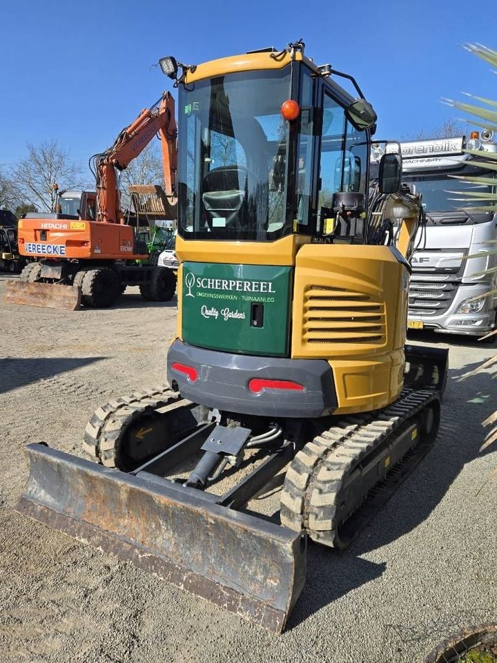 2023 XCMG XE35E mini excavator, front view