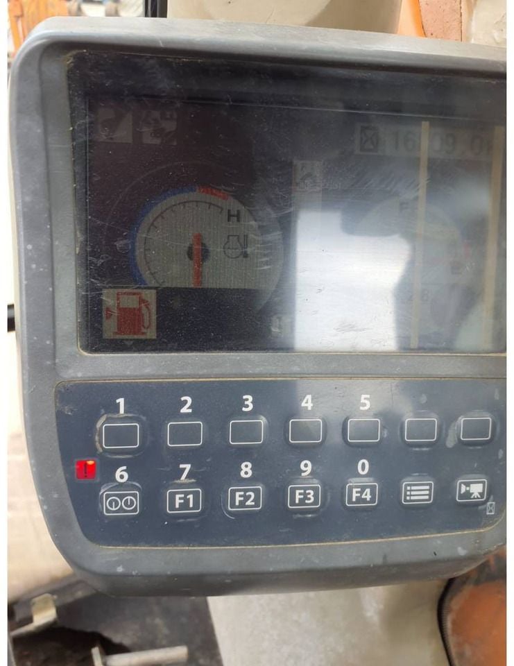 2010 Hitachi ZX2400N-3 crawler excavator cab monitor view