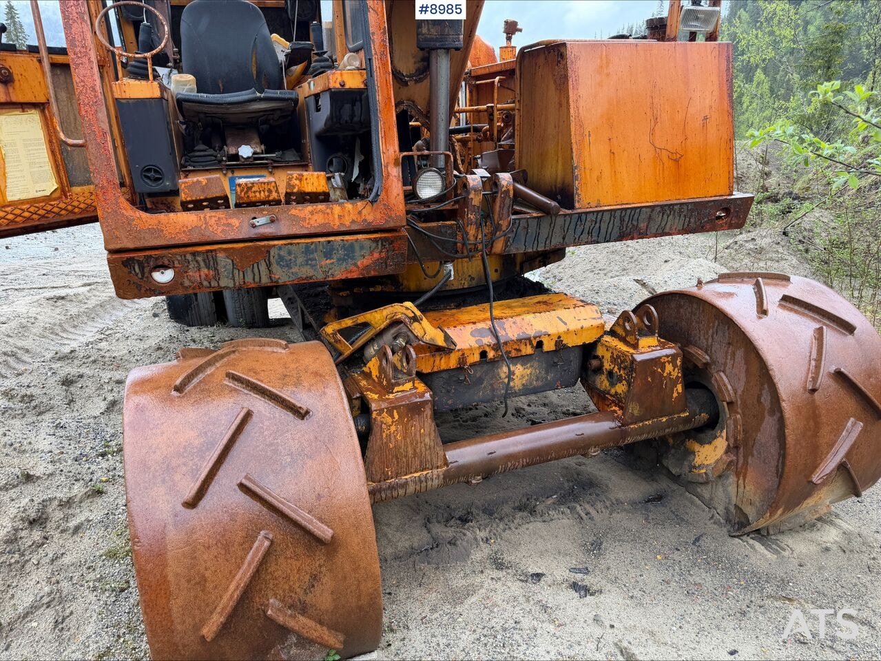 1970 Brøyt X20 Wheel Excavator 1970 Brøyt X20 Wheel Excavator