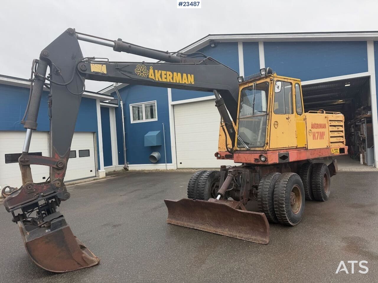 1984 Åkerman H7M Wheel Excavator 1984 Åkerman H7M Wheel Excavator