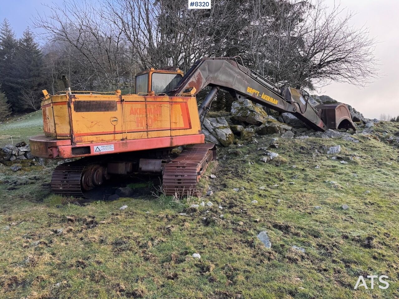 1985 Åkerman H10B Crawler Excavator 1985 Åkerman H10B Crawler Excavator