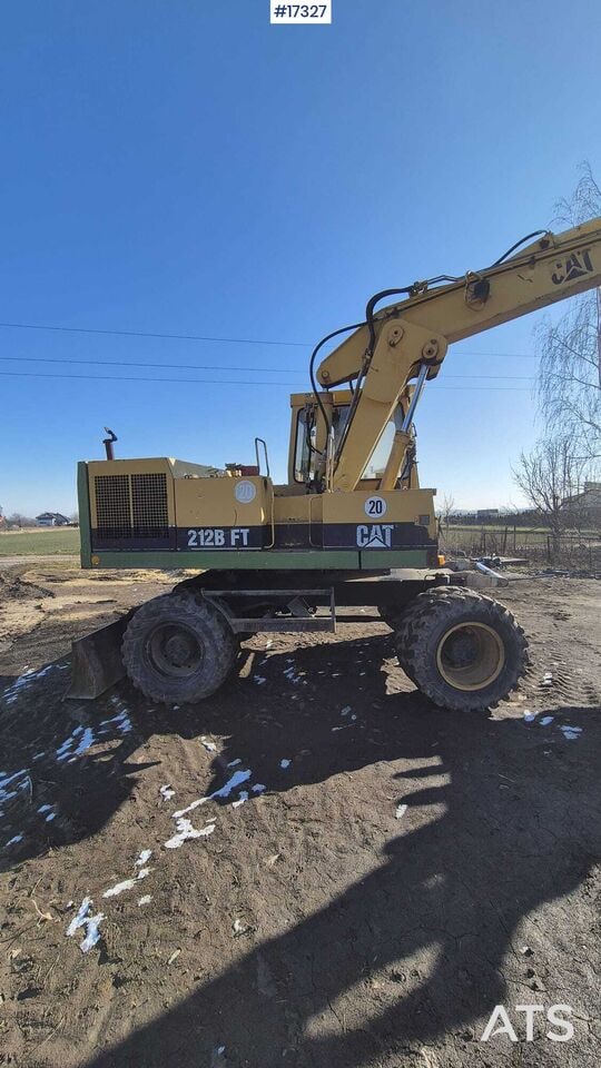 1996 Caterpillar 212B FT Wheel Excavator 1996 Caterpillar 212B FT Wheel Excavator