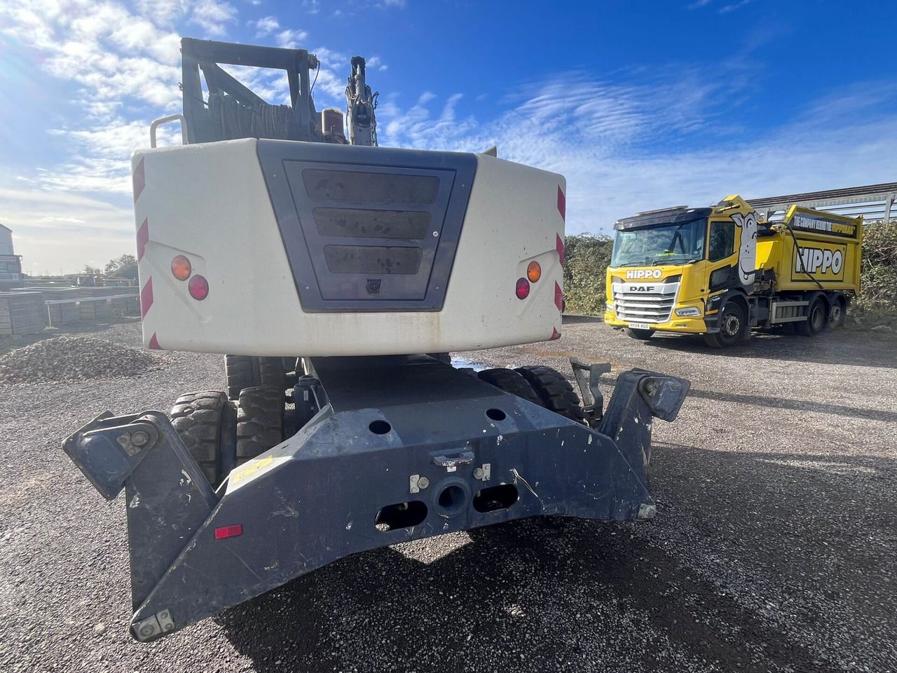 2020 Terex TWH 216 S5 material handler, rear view