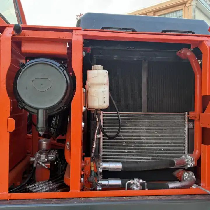 2020 Doosan DX60-9C crawler excavator engine compartment view
