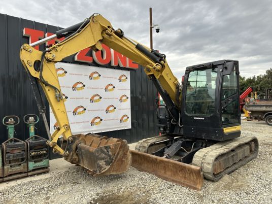 2019 Yanmar B7-6 SIGMA crawler excavator, side view