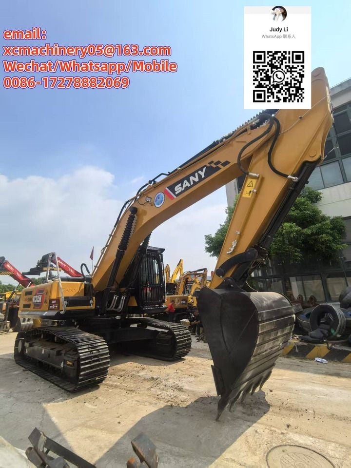 2023 Sany SY335 excavator, side profile view 2023 Sany SY335 excavator, side profile view