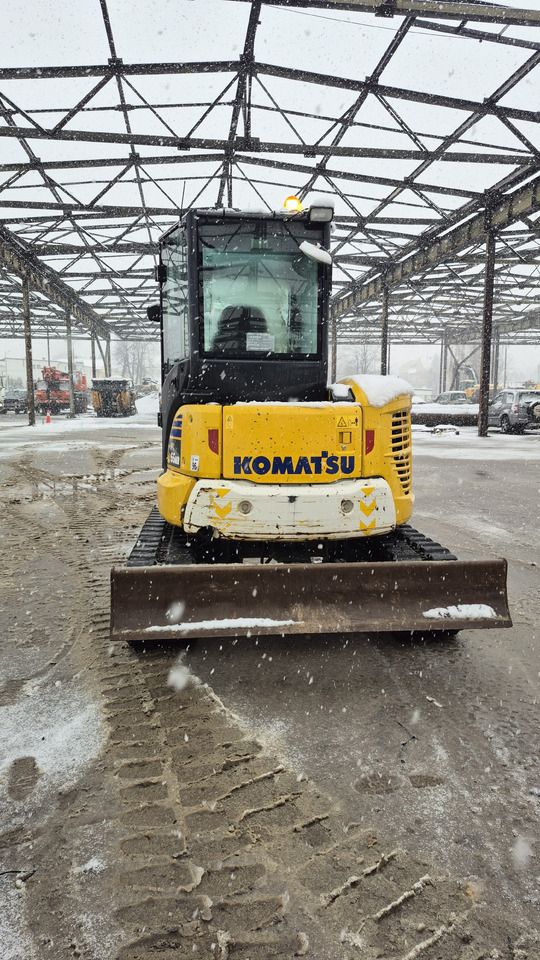 2021 Komatsu PC55MR-5 mini excavator rear view