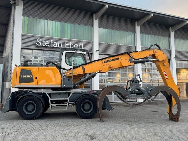 2020 Liebherr LH50M TIMBER material handler side view