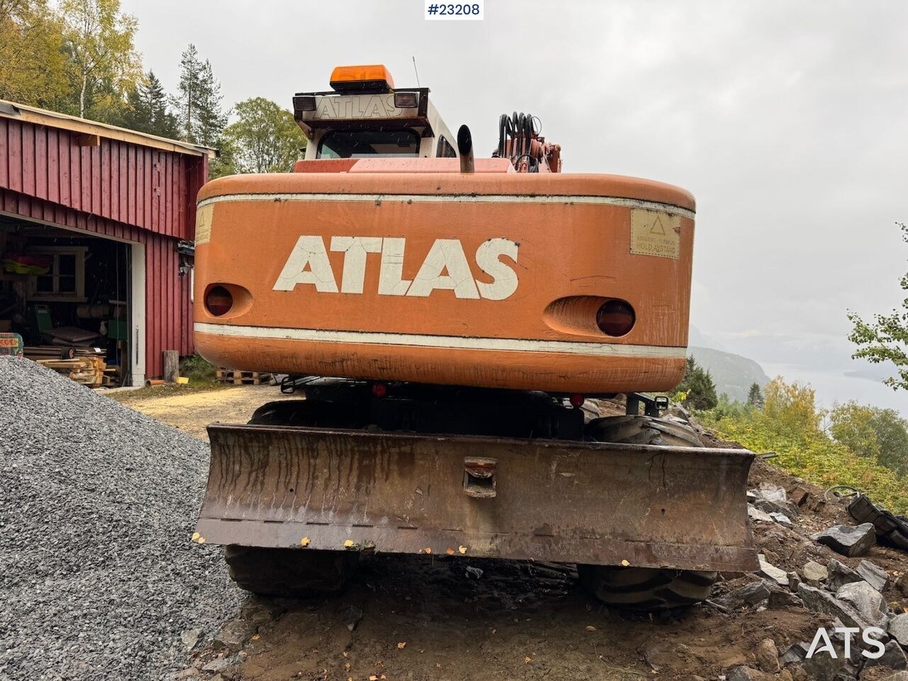 2002 Atlas 1304 M 1 Wheel Excavator 2002 Atlas 1304 M 1 Wheel Excavator