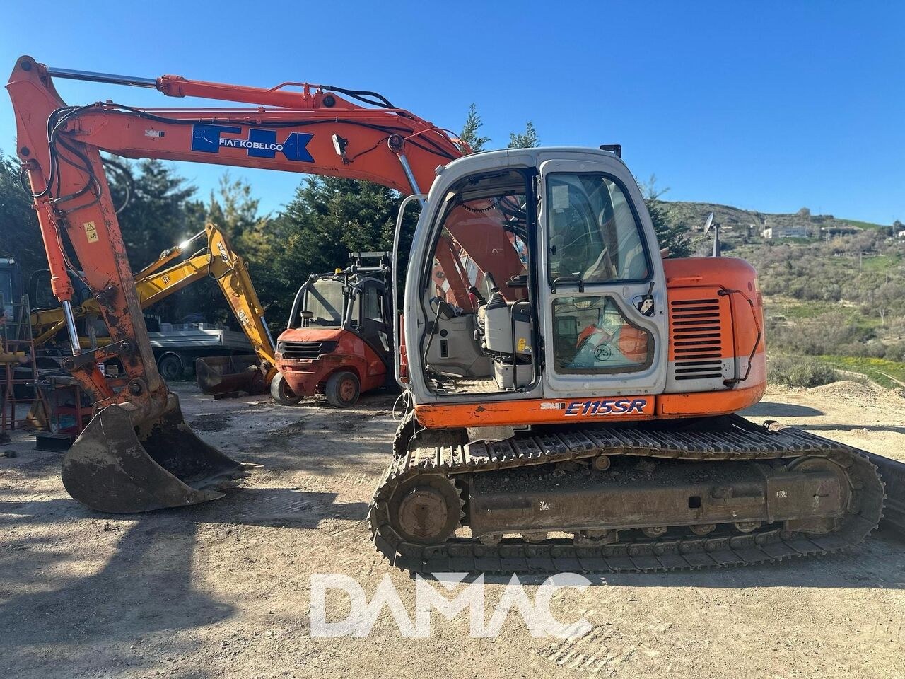 2003 Fiat-Kobelco E115SR Crawler Excavator 2003 Fiat-Kobelco E115SR Crawler Excavator
