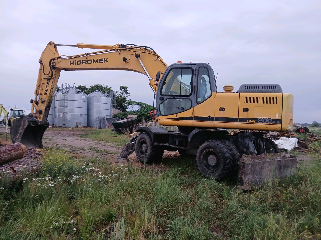 2006 Hidromek HMK 200 Wheel Excavator 2006 Hidromek HMK 200 Wheel Excavator