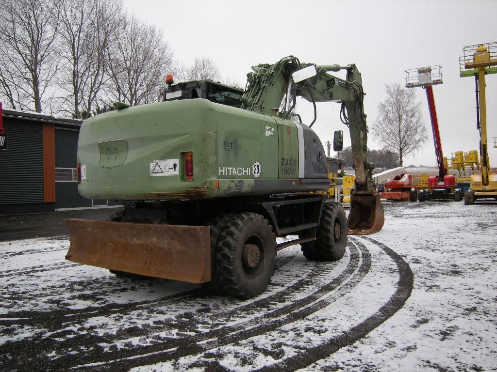 2008 Hitachi ZX190W-3 Wheel Excavator 2008 Hitachi ZX190W-3 Wheel Excavator