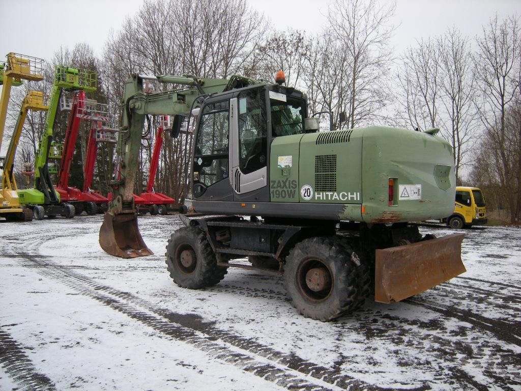 2008 Hitachi ZX190W-3 Wheel Excavator 2008 Hitachi ZX190W-3 Wheel Excavator